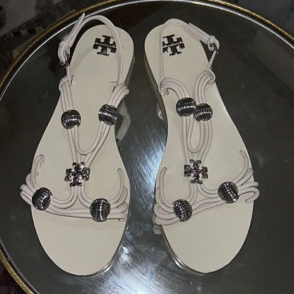 Tory Burch multi strap capri sandals sz 9